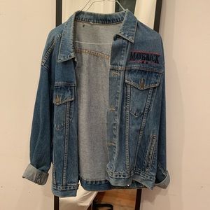 Oversized vintage Jean jacket